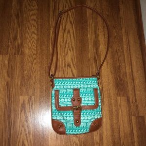 Purse with elephant design
